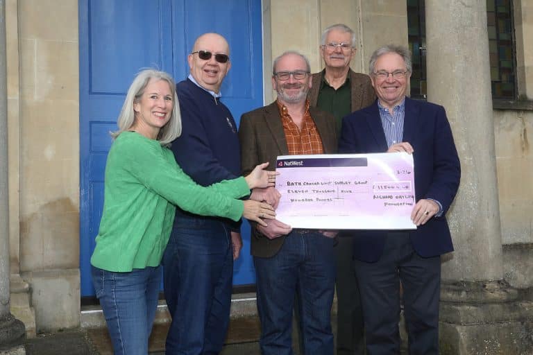 Cheque presentations by Frome Lions and The Richard Oatley Foundation 2 IMG 8378a 768x512 1