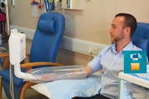 Projects - Bath Cancer Unit Support Group 13 AirGloveInUse 1