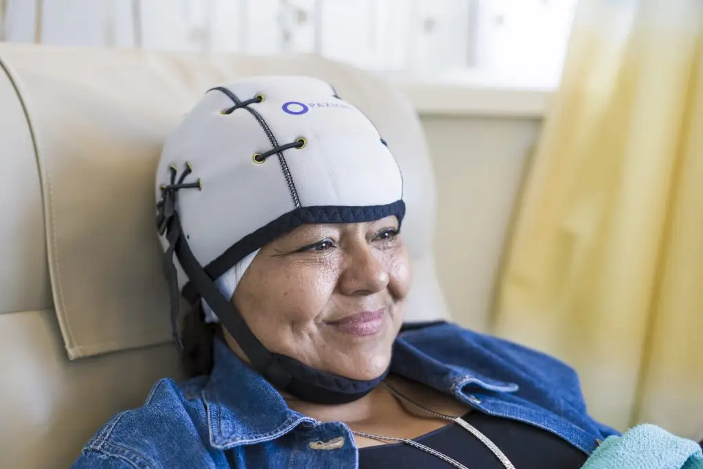 Female Paxman cold cap fitted smiling 1024x683 1